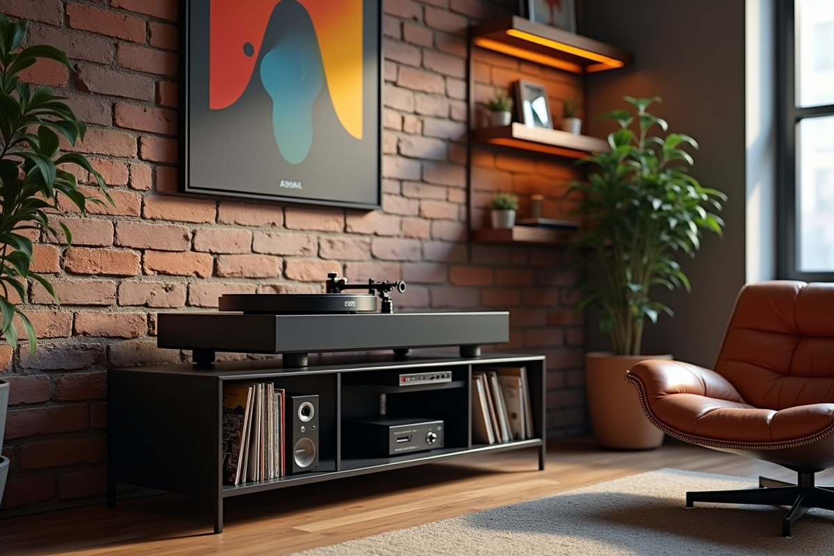 meuble vinyle