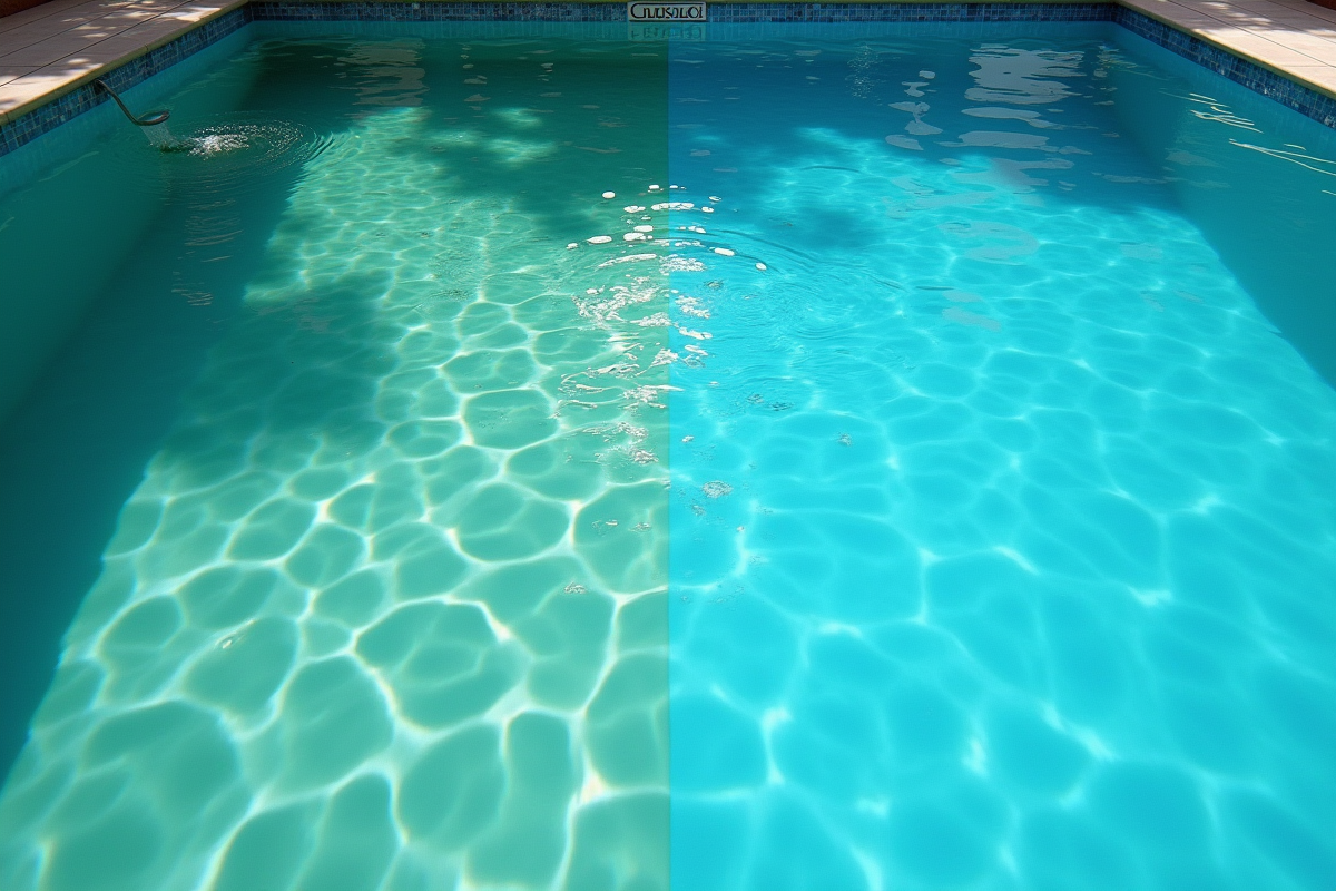 piscine verte