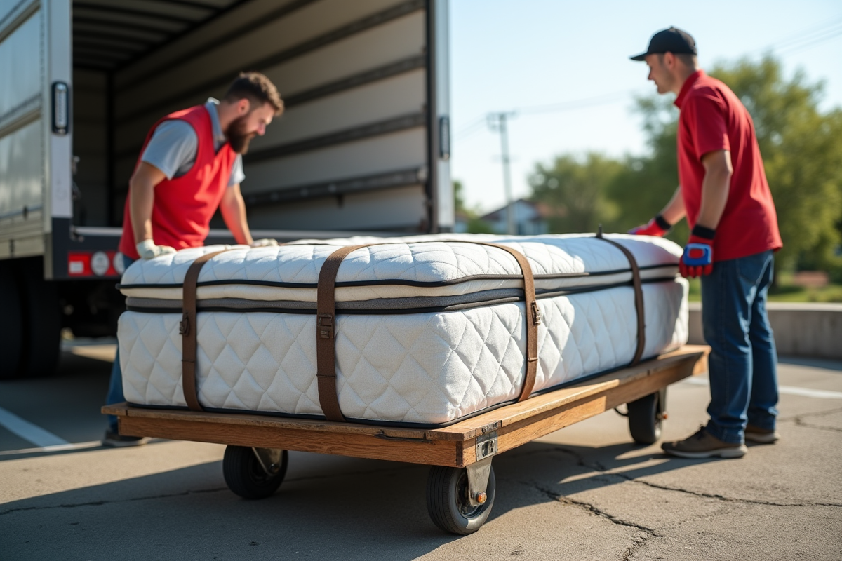 matelas déménagement
